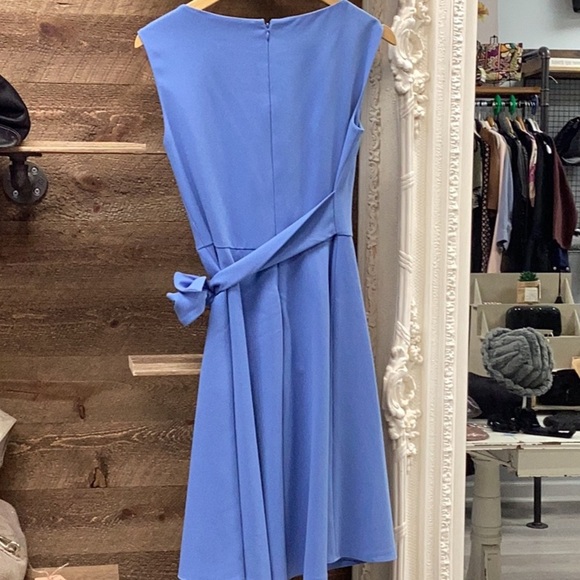 NWT Tahari ASL Side Tie Faux Wrap Dress Size 4 - Picture 5 of 7